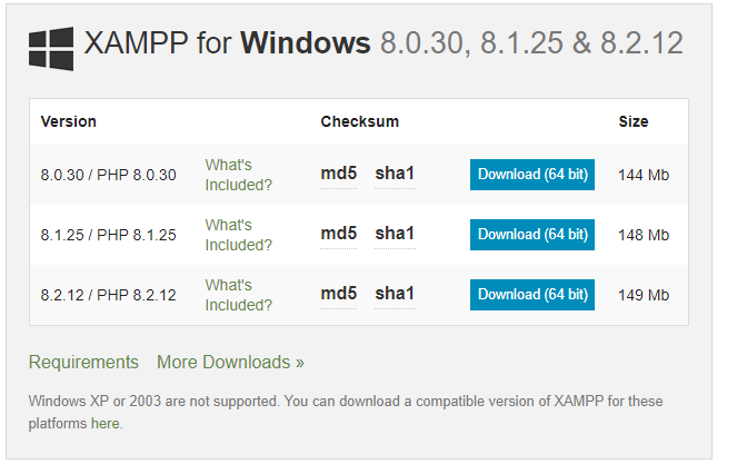 Xampp Download